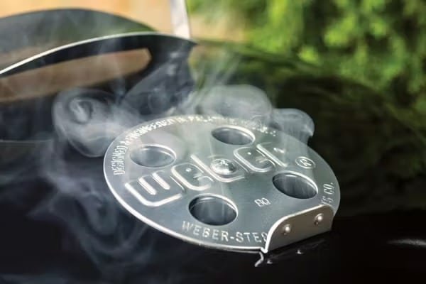 Barbecue au charbon de bois Weber Original Kettle Premium – Noir - Vue 12