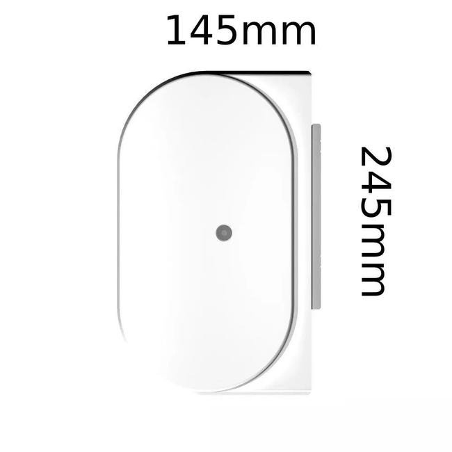 Store banne coffre intégral motorisé LED 5 x 3 m taupe - Vue 3