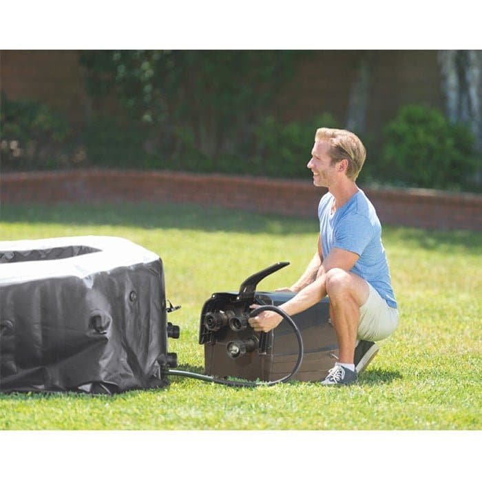 Spa gonflable Intex PureSpa Carbone 6 places - Vue 4