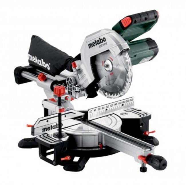 Scie à onglets radiale - 1500W - KGS 216 M - Precision Cut Line METABO - Vue 14