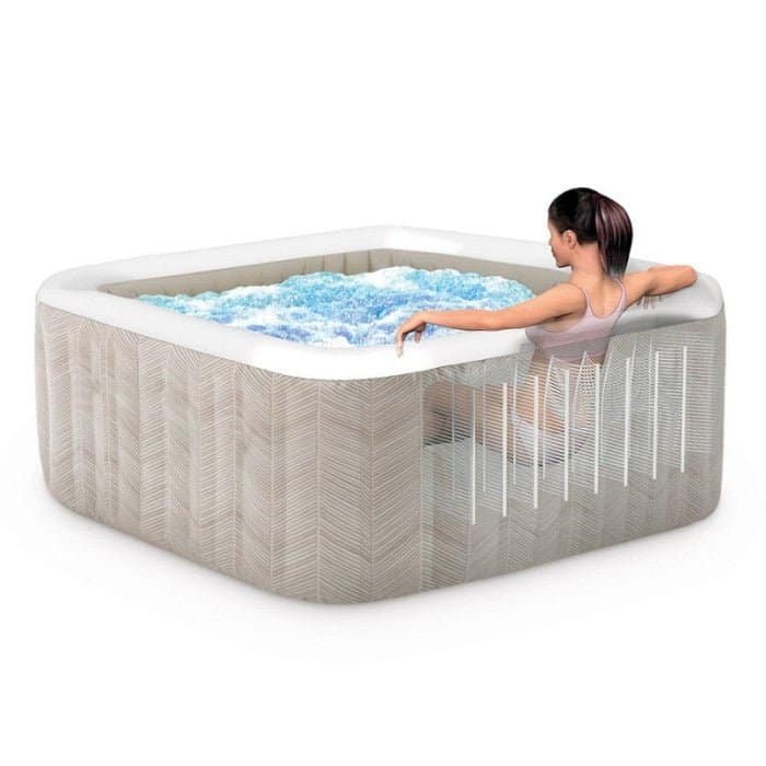 Spa gonflable Intex PureSpa Chevron 4 places - Vue 4