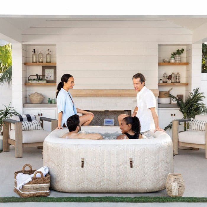 Spa gonflable Intex PureSpa Chevron 4 places - Vue 2