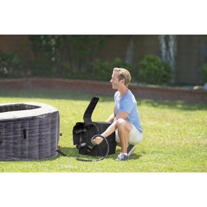 Spa gonflable Intex Pure Spa Ardoise 6 places - Vue 10