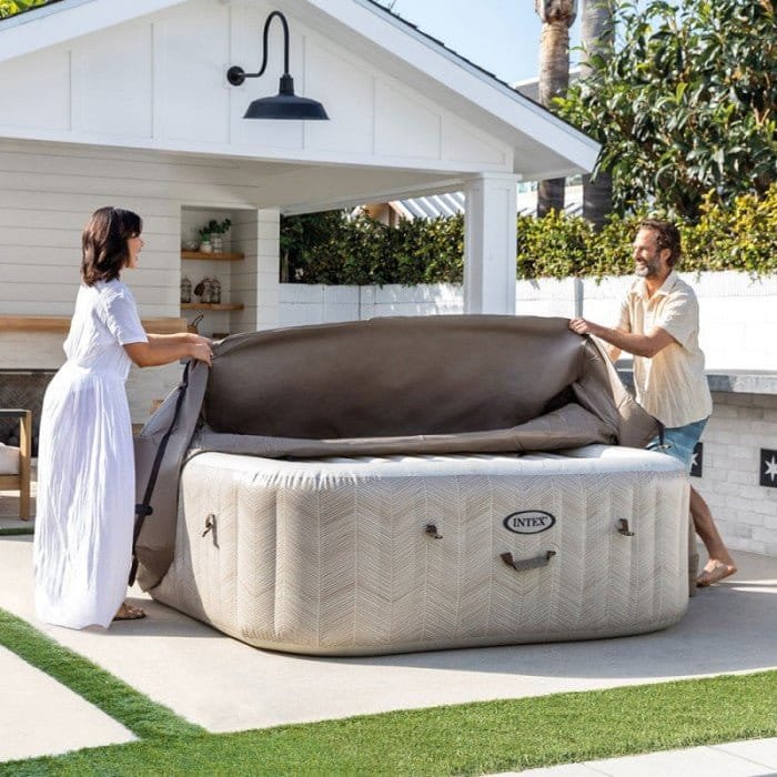 Spa gonflable Intex PureSpa Chevron 6 places - Vue 2