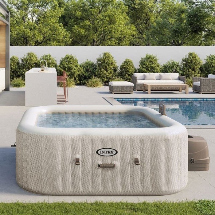 Spa gonflable Intex PureSpa Chevron 6 places - Vue 3