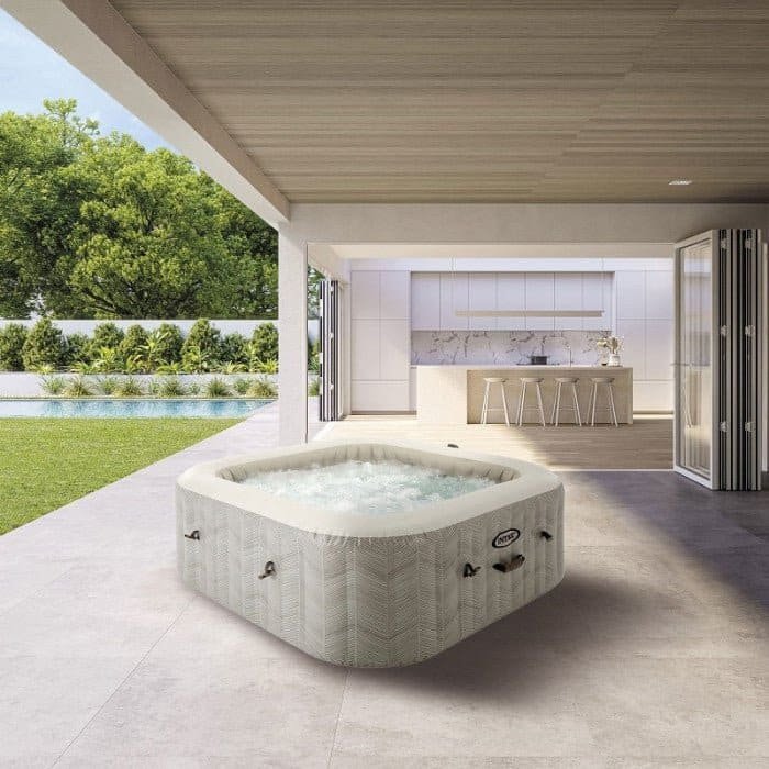 Spa gonflable Intex PureSpa Chevron 6 places - Vue 4
