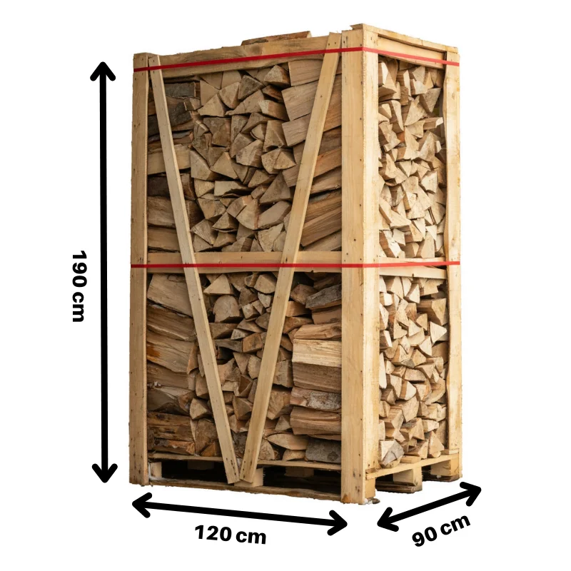 Bois de chauffage 100% Hêtre, L.33cm, 3 stères - Vue 2