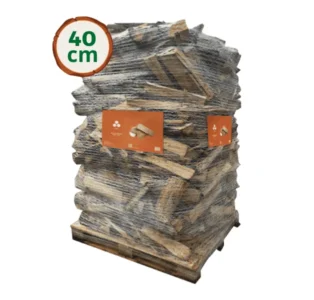 Bois de chauffage 40 cm Wooday – Bois bûche 100% feuillus