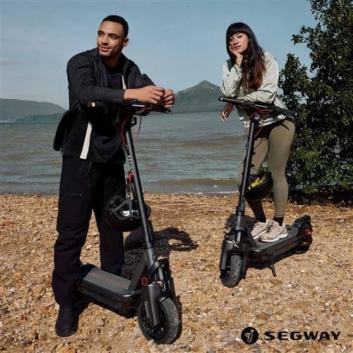 Segway Max G3 E, Trottinette électrique, Vitesse maximale de 25 km/h, Autonomie de 80 km, Double système de freinage - Vue 9