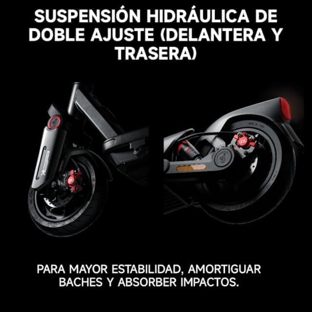 Segway Max G3 E, Trottinette électrique, Vitesse maximale de 25 km/h, Autonomie de 80 km, Double système de freinage - Vue 8