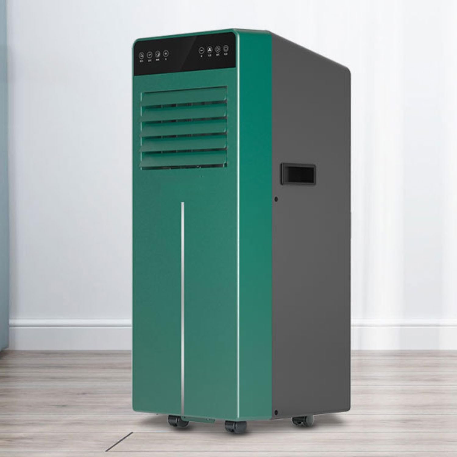 Climatiseur portable, unité de refroidissement de 30 m² avec déshumidificateur, climatiseur mobile silencieux avec kit de fenêtre et télécommande, oscillation à 120°, 2 vitesses, 3 modes, minuter - Vue 1