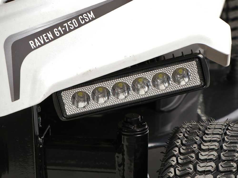Blackstone RAVEN 61-750 CSM - Tracteur tondeuse mini rider - Moteur de 224 cm3 - Vue 12