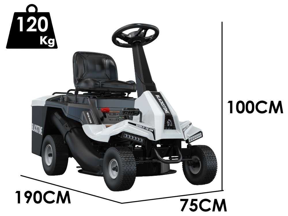 Blackstone RAVEN 61-750 CSM - Tracteur tondeuse mini rider - Moteur de 224 cm3 - Vue 7