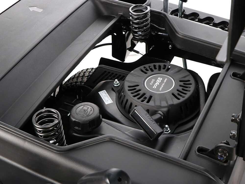 Blackstone RAVEN 61-750 CSM - Tracteur tondeuse mini rider - Moteur de 224 cm3 - Vue 4