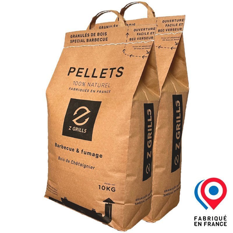 ZGRILLS - Pellet pour barbecue & fumage - Lot de 2 sacs - Vue 1