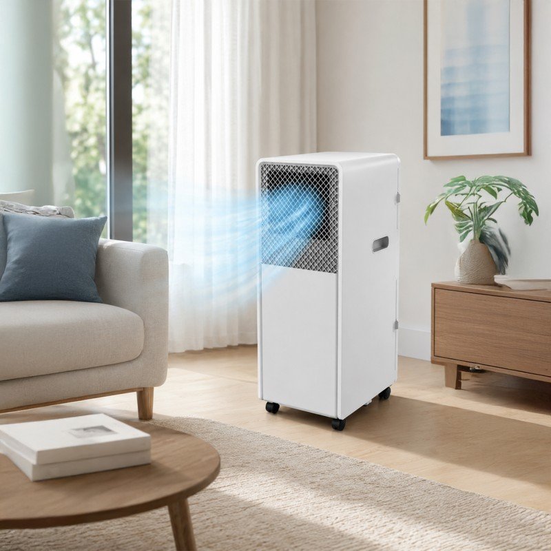 Climatiseur mobile 12000 BTU - Chaud/Froid - Pompe à chaleur - Vue 7