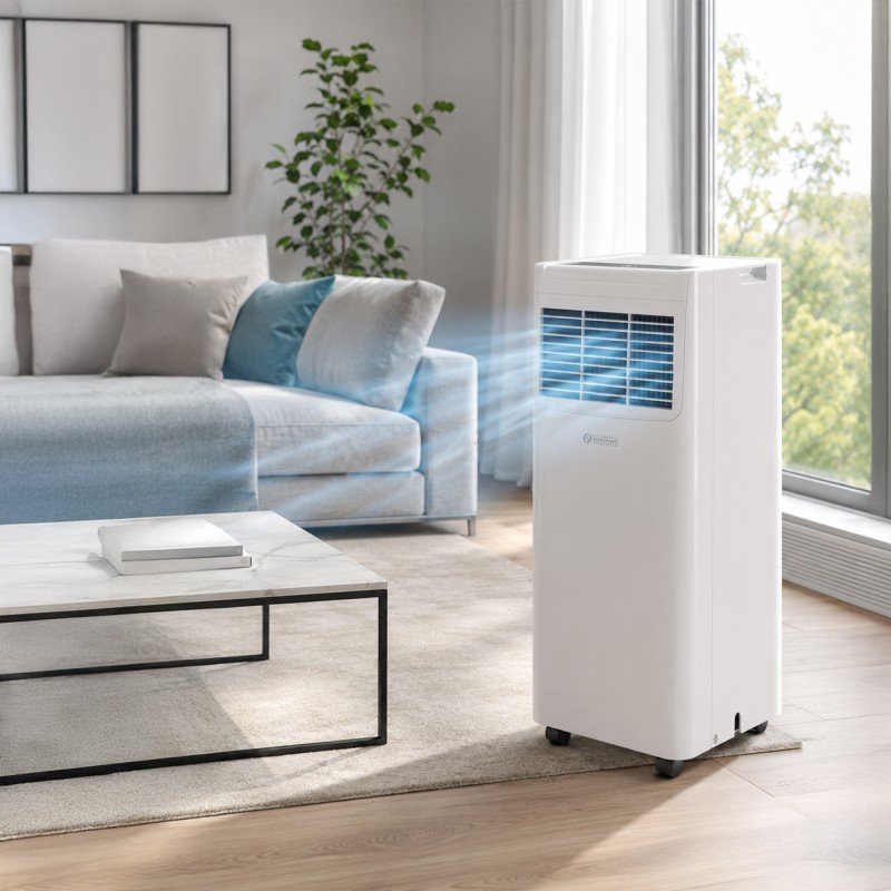Climatiseur mobile - 8000 BTU - Compact - Vue 2
