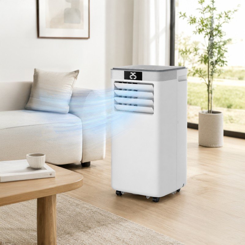 Climatiseur portable réversible - 10000 BTU - WiFi - Vue 9