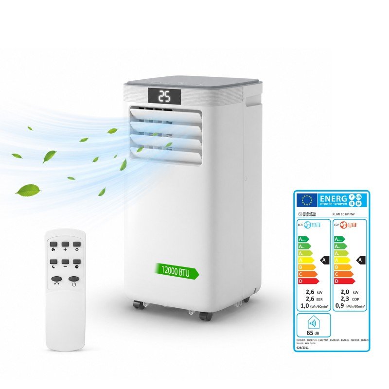 Climatiseur portable réversible - 10000 BTU - WiFi - Vue 8