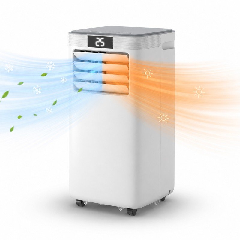 Climatiseur portable réversible - 10000 BTU - WiFi - Vue 7
