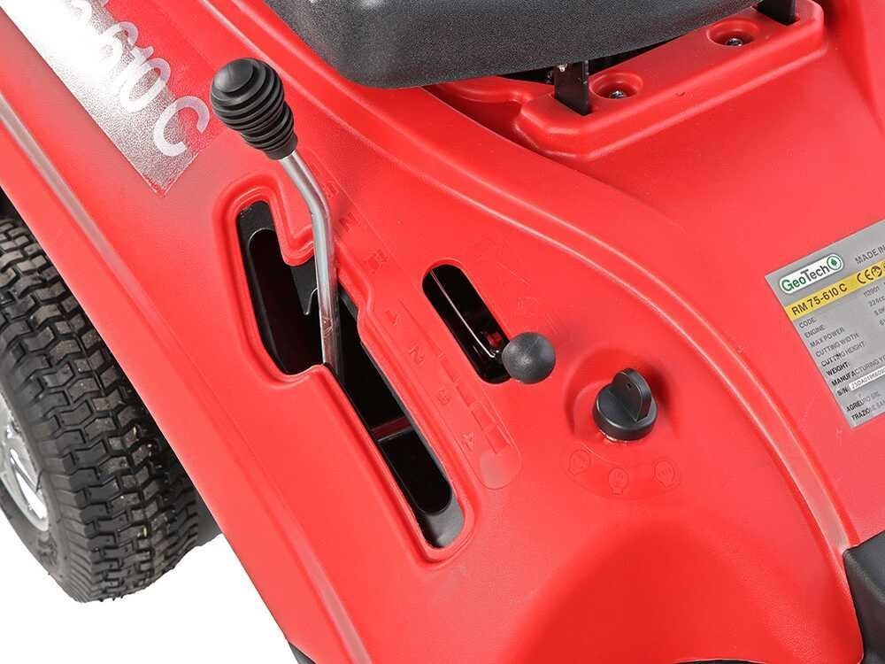 Geotech RM 75-610 C - Tondeuse autoportée Mini rider - Moteur de 224 cm3 - Vue 8