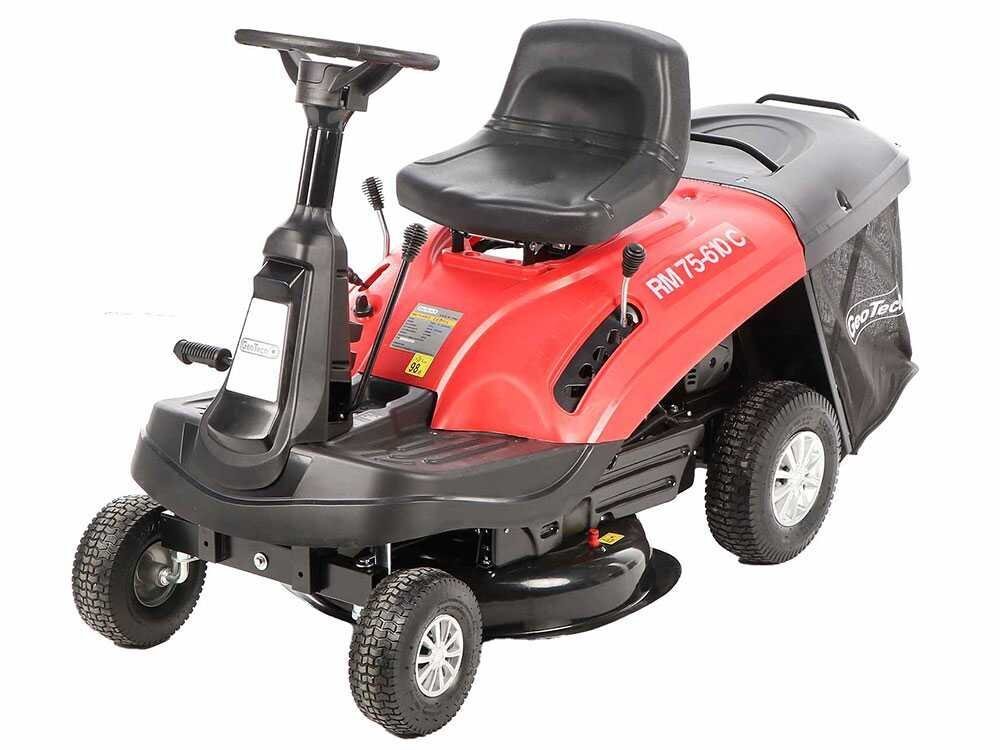 Geotech RM 75-610 C - Tondeuse autoportée Mini rider - Moteur de 224 cm3 - Vue 4