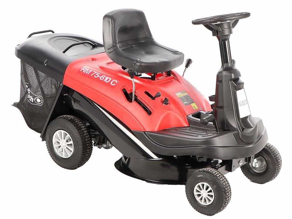 Geotech RM 75-610 C - Tondeuse autoportée Mini rider - Moteur de 224 cm3 - Vue 3