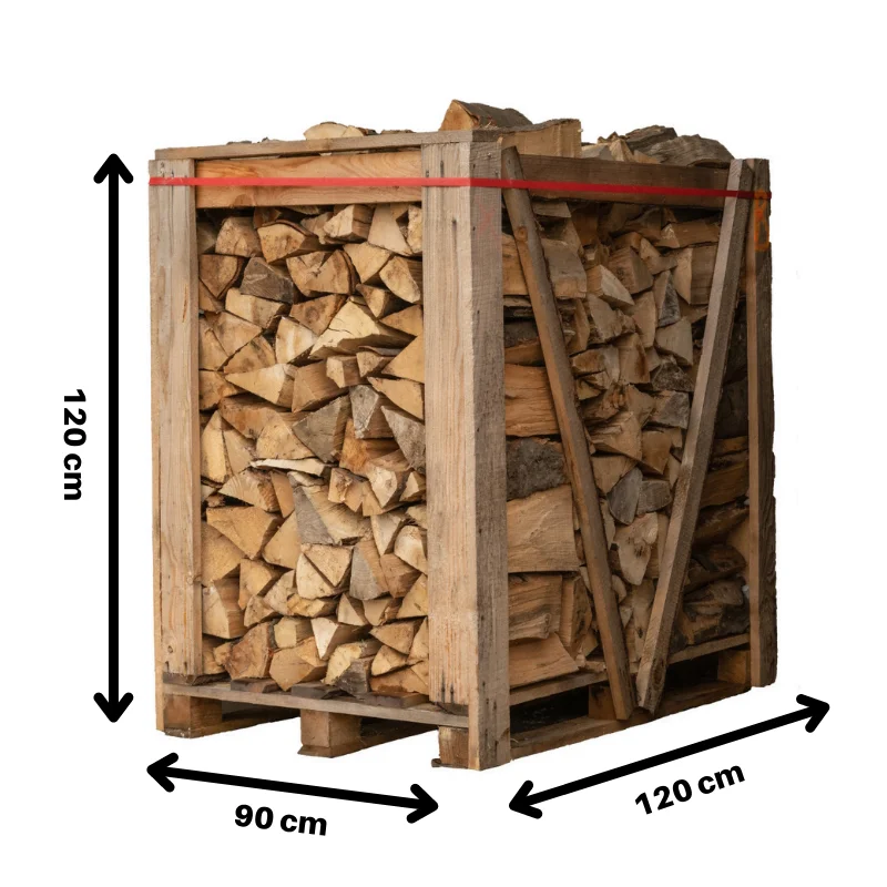 Bois de chauffage 25cm – Palette 1,7 stère – 100% Hêtre - Vue 4