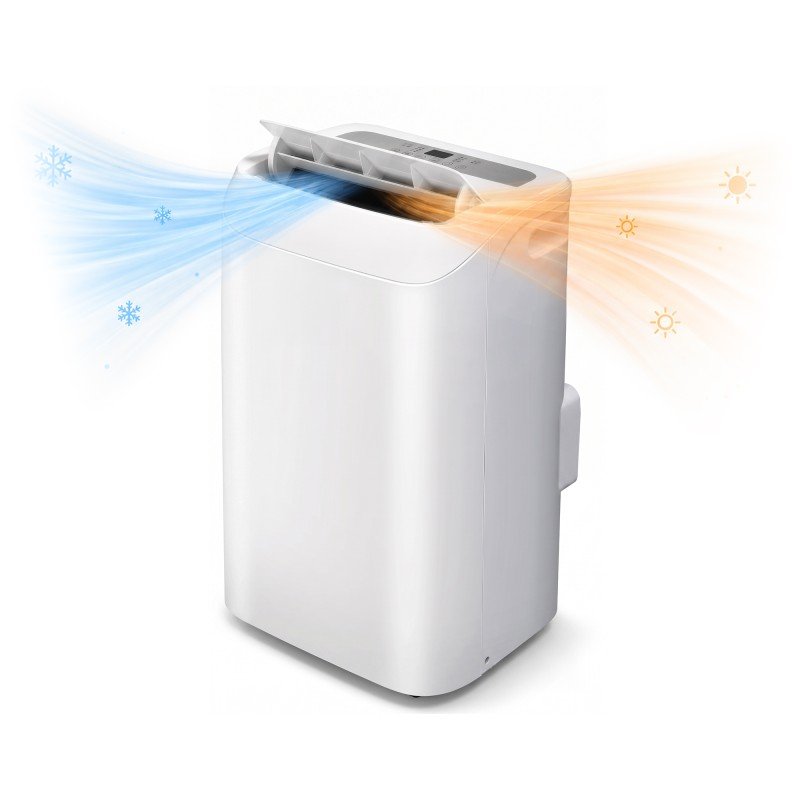 Climatiseur mobile réversible - 12000 BTU - Chaud & Froid - Vue 4