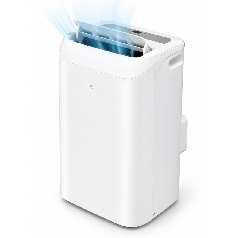 Climatiseur mobile réversible - 12000 BTU - Chaud & Froid - Vue 2