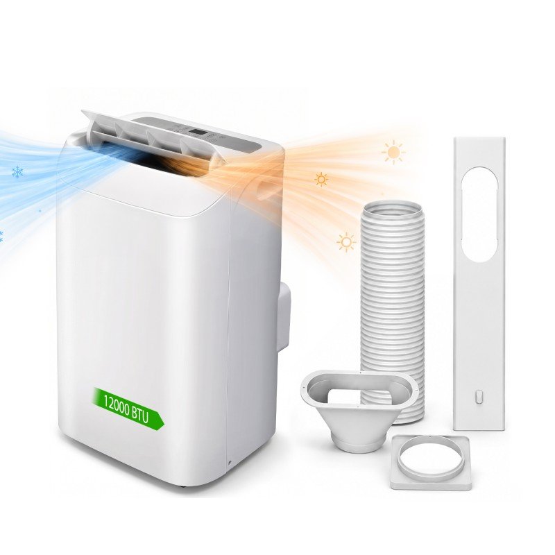 Climatiseur mobile réversible - 12000 BTU - Chaud & Froid - Vue 1