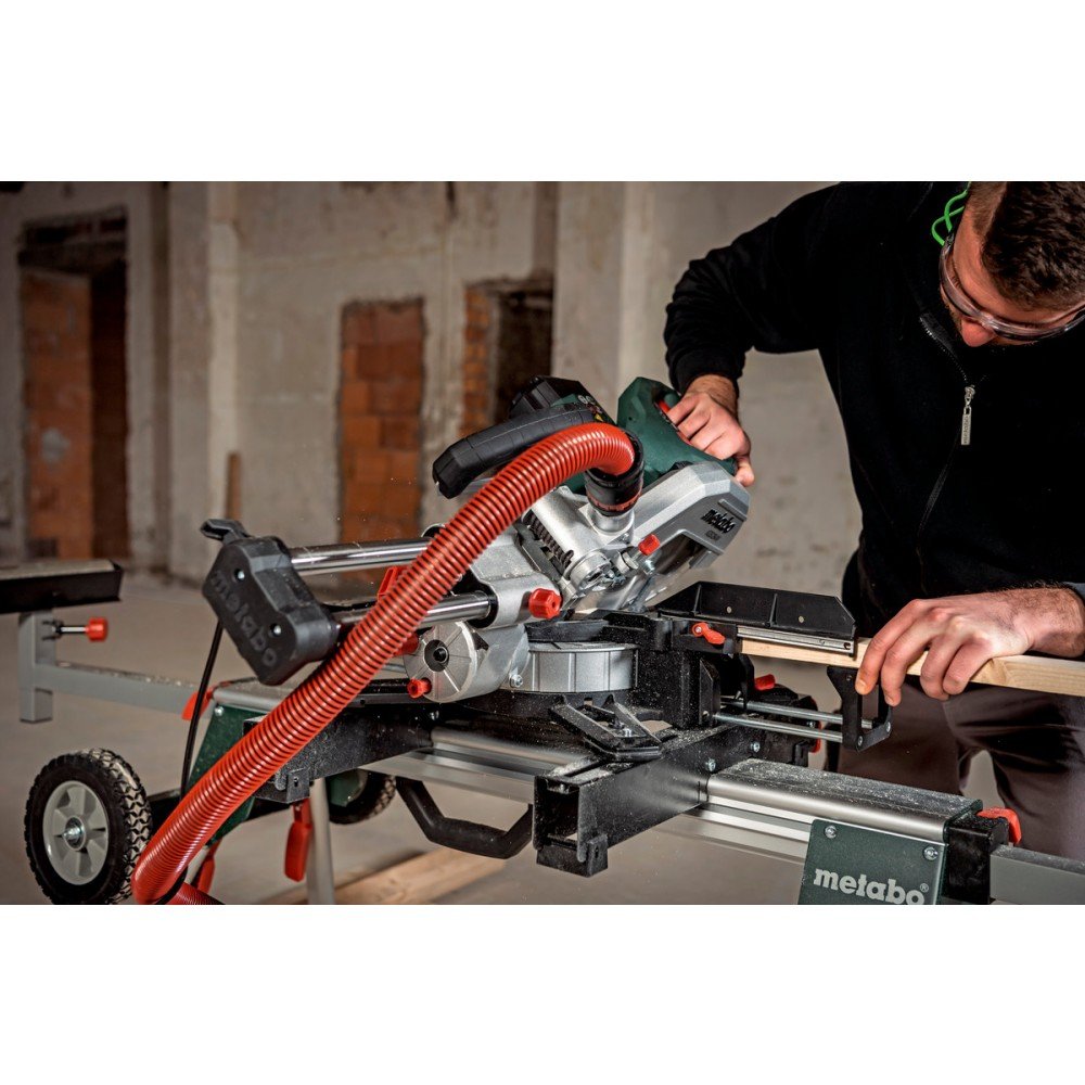 Scie à onglets radiale - 1500W - KGS 216 M - Precision Cut Line METABO - Vue 10