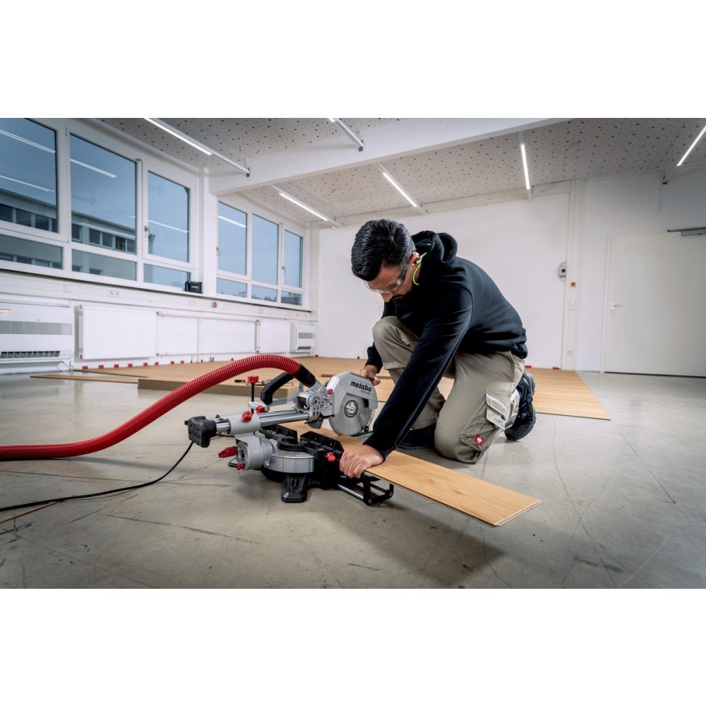 Scie à onglets radiale - 1500W - KGS 216 M - Precision Cut Line METABO - Vue 9