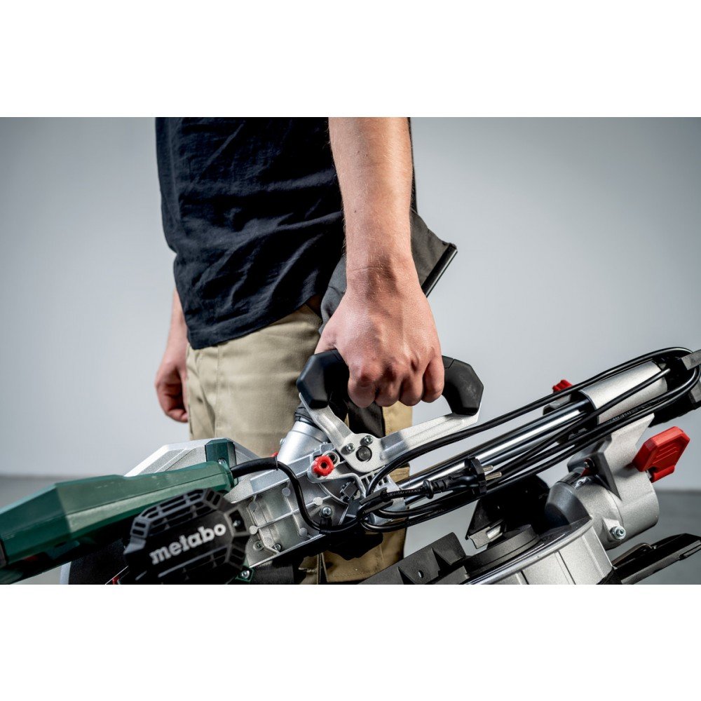 Scie à onglets radiale - 1500W - KGS 216 M - Precision Cut Line METABO - Vue 8