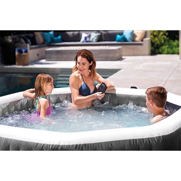 Spa gonflable Intex PureSpa Carbone 4 places - Vue 6