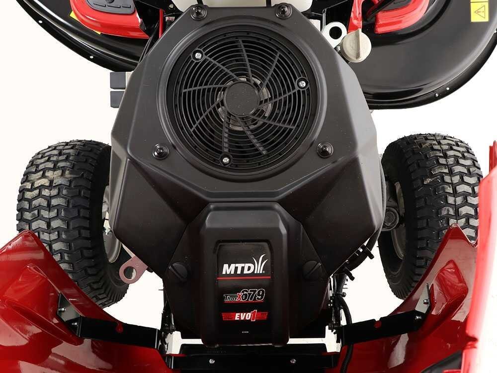 Troy Bilt Horse 105T-R - Tracteur tondeuse - boîte hydrostatique - bac de ramassage - Vue 11