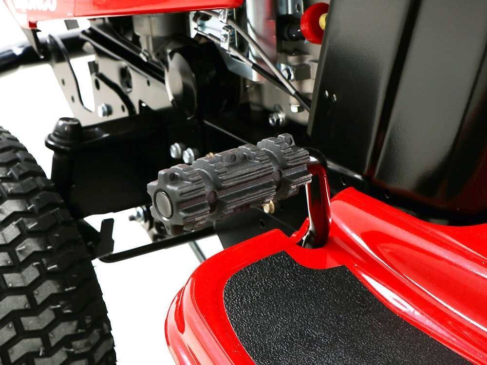 Troy Bilt Horse 105T-R - Tracteur tondeuse - boîte hydrostatique - bac de ramassage - Vue 8
