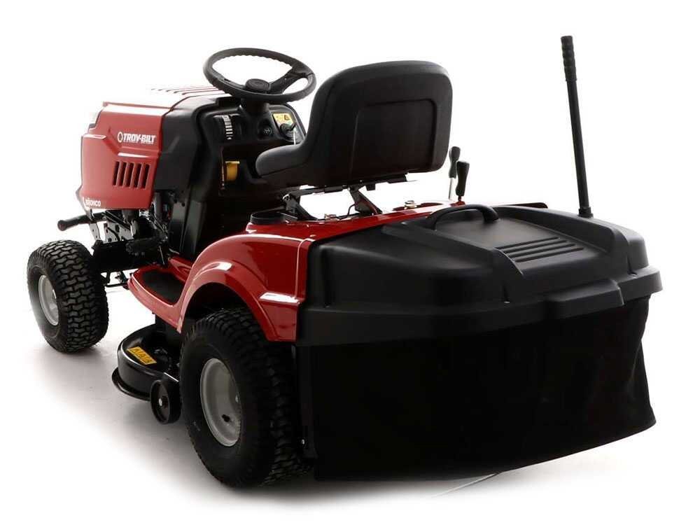 Troy Bilt Horse 105T-R - Tracteur tondeuse - boîte hydrostatique - bac de ramassage - Vue 3